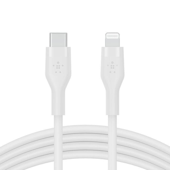 Кабель Belkin BoostCharge Flex Type-C - Lightning 1 м White (CAA009bt1MWH) OEM