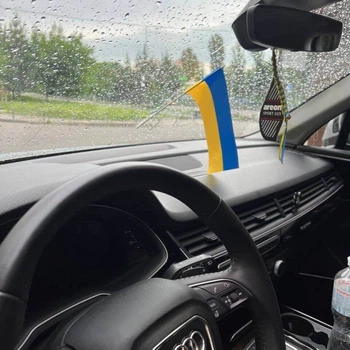 Прапорець Dobroznak в авто на присосці (6004)