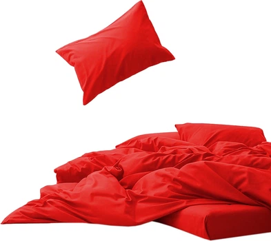 Простирадло MirSon Soft Touch of Satin 007 Red 220x240 см (2200011278926)