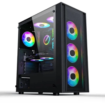 Корпус для игрового ПК MARVO CA-123 (356*200*440MM) Черный