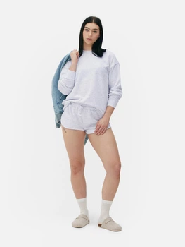 Шорти Primark світло-сірий меланж QXNYH162 XL