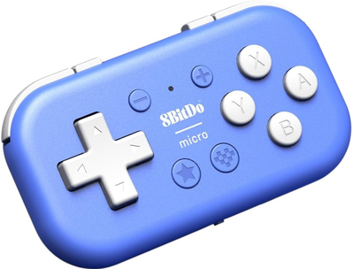 Kontroler bezprzewodowy 8BitDo Micro Bluetooth Gamepad Blue (RET00384)