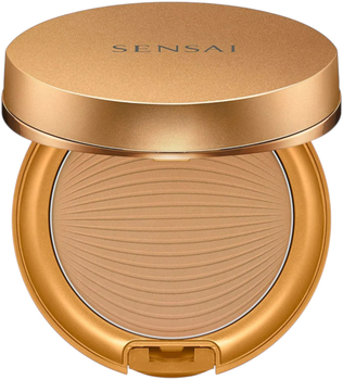 Puder brązujący do twarzy Sensai Silky Bronze Natural Veil Compact SPF20 SC03 Medium 8.5 g (4973167943533)