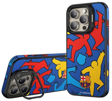 Etui OCPC FCB Iphone Case Magnetic SP do Apple iPhone 15 Pro Blue (OCFCBMCIP15PSP)