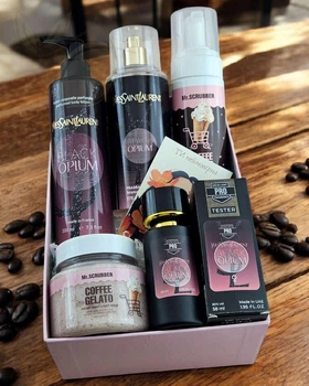 Подарочный набор косметики No Brand в стиле Yves Saint Laurent Black Opium 5 в 1