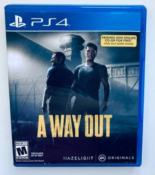 Диск для SIE PlayStation 4 - A Way Out, русская версия, Б/У