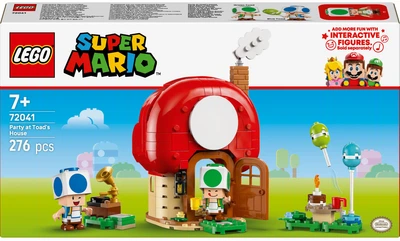 Конструктор LEGO Super Mario Вечеринка в доме Toad 276 деталей (72041)