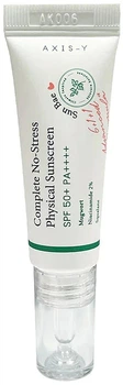 Солнцезащитный крем (мини) - AXIS-Y Complete No-Stress Physical Sunscreen SPF 50+ 10ml (1308463-442602281-2)