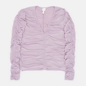 Блузка жіноча H&M 0923353_бузкова L Бузкова (KAY2000001632178)