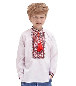 Вышиванка MEREZHKA для мальчика Веремий 152