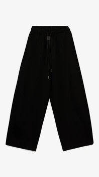 Спортивні штани Baggy однотонні жіночі K.K 601 M Чорний shop (2000991054288)
