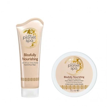 Набор Avon Planet Spa «Непревзойденное питание» (Крем для рук и Увлажняющая маска)