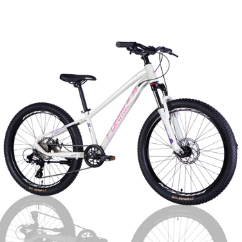 Велосипед AL 24" Formula THOR DD CS рама-12" бело-розовый 2025
