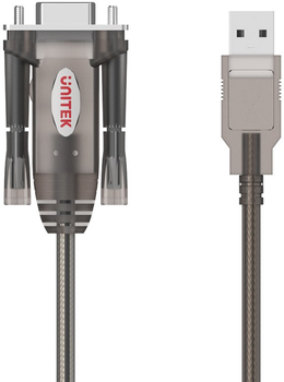 Kabel Unitek USB Type-A - RS232 2 m Gray (Y-1105D01)