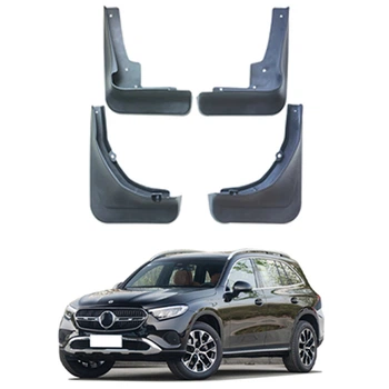 Брызговики для Mercedes GLC 2014-2016 (300.260) (с порогами) (Surtep)