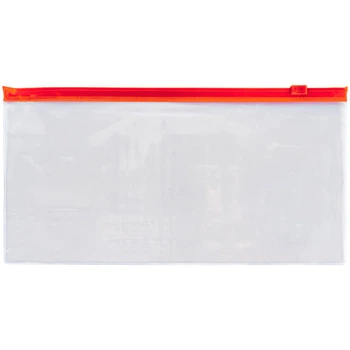 Папка-конверт zip-lock Axent DL червона (1409-24-a)
