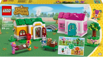 Конструктор LEGO Animal Crossing Творческие дома: сезоны развлечений 814 деталей (77057)
