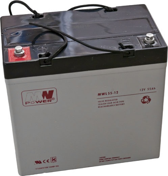 Akumulator MW Power VRLA AGM MWL 55-12 12V 55Ah (5901885207582)