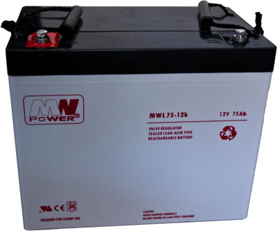 Akumulator MW Power VRLA AGM MWL 75-12 12V 75Ah (5901885207636)