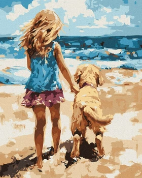 Malowanie po numerach Ideyka Zawsze razem 40x50 cm (KHO8490)