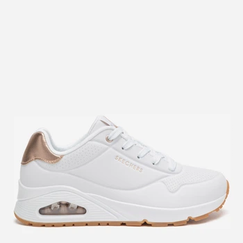 Жіночі кросівки Skechers Uno 177094 WHT 5903419953118 37 (7US) 24 см Білі (5903419953156)