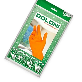 Перчатки латексные Doloni "S"