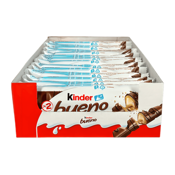 Набор Батончик 15шт Kinder Bueno 2 Pieces 43g