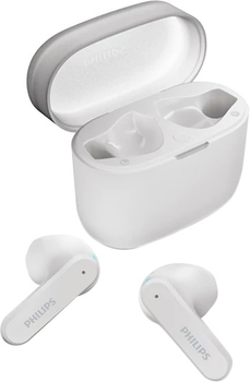 Навушники TWS Philips TAT2139 BT 5.3 IPX4 SBC Touch control White (4895229139572)