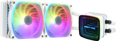 Система рідинного охолодження Enermax Aquafusion 240 White (ELC-AQFA240-SQA-W)