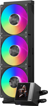 Кулер PcCooler DC360 Pro ARGB Display BK