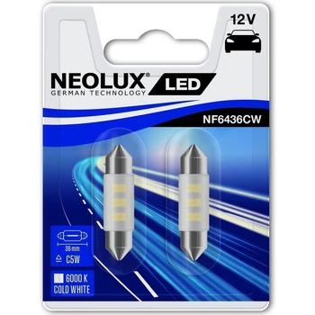 Лампа C5W NEOLUX NF6436CW-02B 12V 0.5W SV8.5-8 (36 мм)