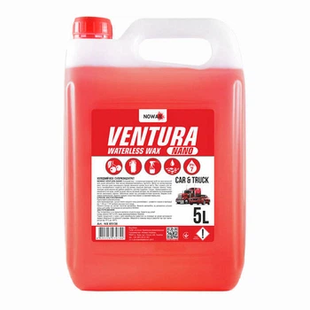 NOWAX Воск холодный суперконцентрат, Ventura NANO Waterless Wax, 5L NX05138