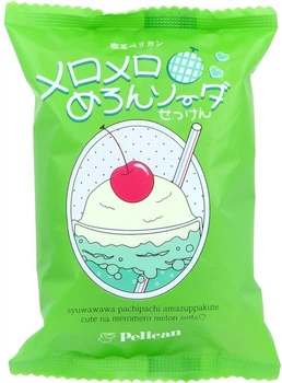 Мило для тіла Pelican Melon Soda з Ароматом дині 80 г (4976631481326)