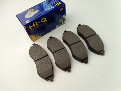 Колодки передние тормозные Aveo; Hi-Q (SP1158) (96534653)