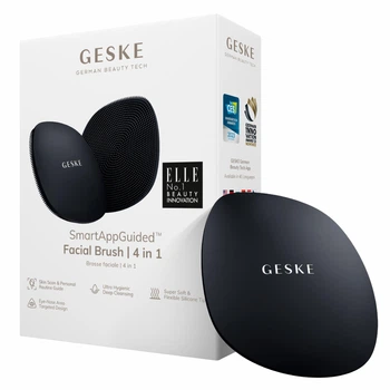Щетка для лица GESKE Facial Brush 4в1 черная