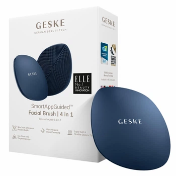 Щетка для лица GESKE Facial Brush 4в1 синяя