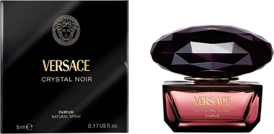 Мініатюра парфумів для жінок Versace Crystal Noir Parfum 5 мл (8011003891078)