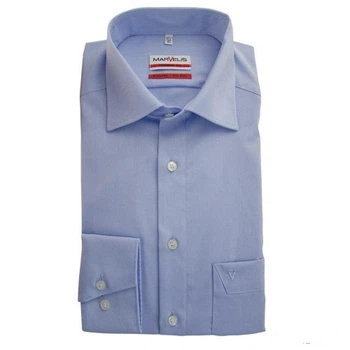 Сорочка Marvelis Mofern Fit 4704-64-11 блакитна, Розмір M