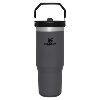 Термокружка для чая и кофе Stanley IceFlow Flip Straw Tumbler 0,89л. | Charcoal