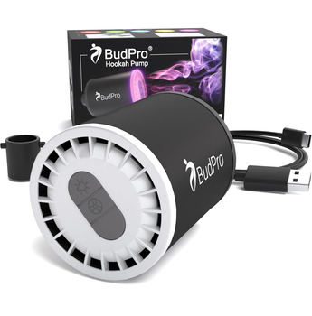 Портативний електричний Насос BudPro для кальяну з Акумулятором і LED-підсвічуванням (5024632)