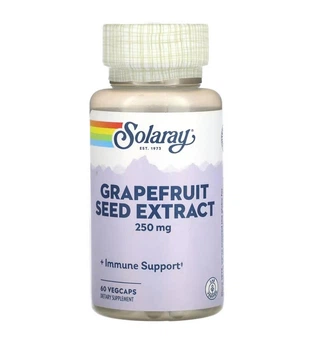 Экстракт косточек грейпфрута, Grapefruit Seed Extract, 250 мг, 60 капсул (SOR-08520)