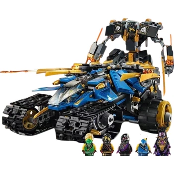 Конструктор NinjaSaga Танк «Громовой штурм» 606 деталей Нинзяго Ninjago LT01