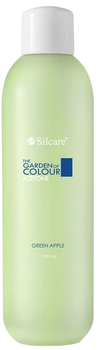 Ацетон Silcare The Garden of Color Зелене яблуко для зняття гібридних гель-лаків 1000 мл (5906720566350)