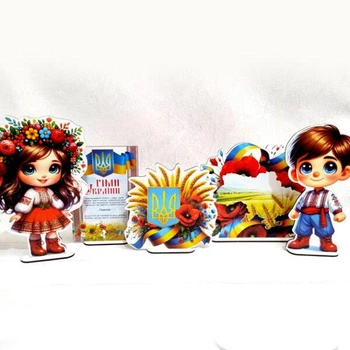 Деревянная игра Набор фигур для оформления патриотического уголка