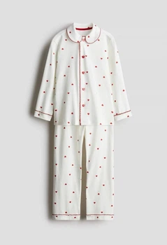 Піжама H&M 116 см білий артикул Л1150