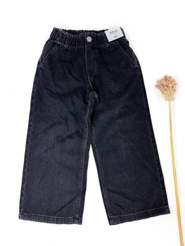 Джинси H&M 134 см чорний артикул Л1095