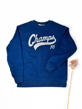 Кофта світшот H&M 152 см синій артикул Л1157
