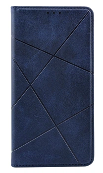 Чохол книжка Business Leather для Samsung Galaxy A36 / A366 на магніті з підставкою темно-синій