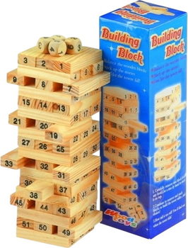 Настільна гра Lean Toys Числова вежа (5905323215702)