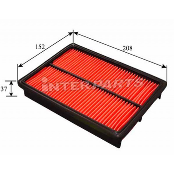 Воздушный фильтр для автомобиля Interparts IPA-636